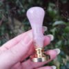 Rose Quartz Handle (for Wax Seal Stamps)
