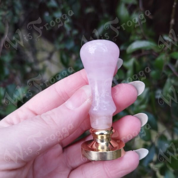IMG_20250314_174407 Rose Quartz Handle (for Wax Seal Stamps)