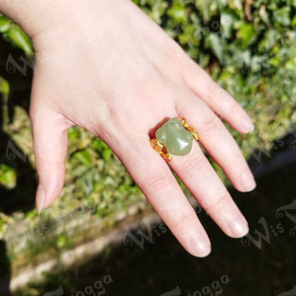 frog ring wis frogga Jade Frog Ring
