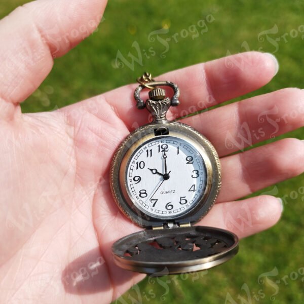 Pocket Watch Necklace - Rose