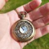 Pocket Watch Necklace - Foliage