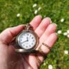 Pocket Watch Necklace - Butterfly