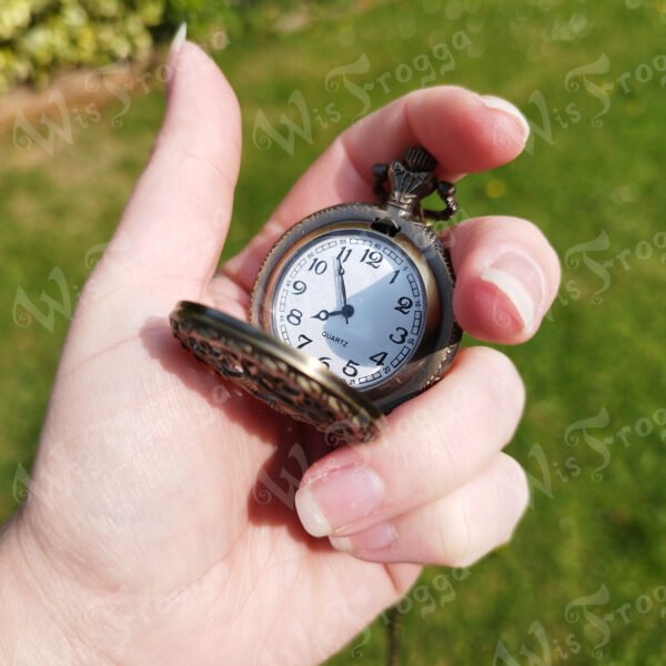 pocket watch necklace WF Pocket Watch Necklace - Filigree