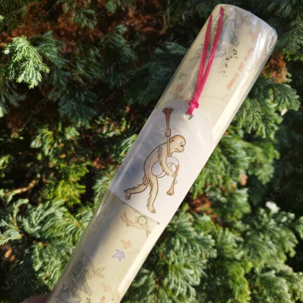 Medieval Wrapping Paper - Merry and Strange Musical Marginalia